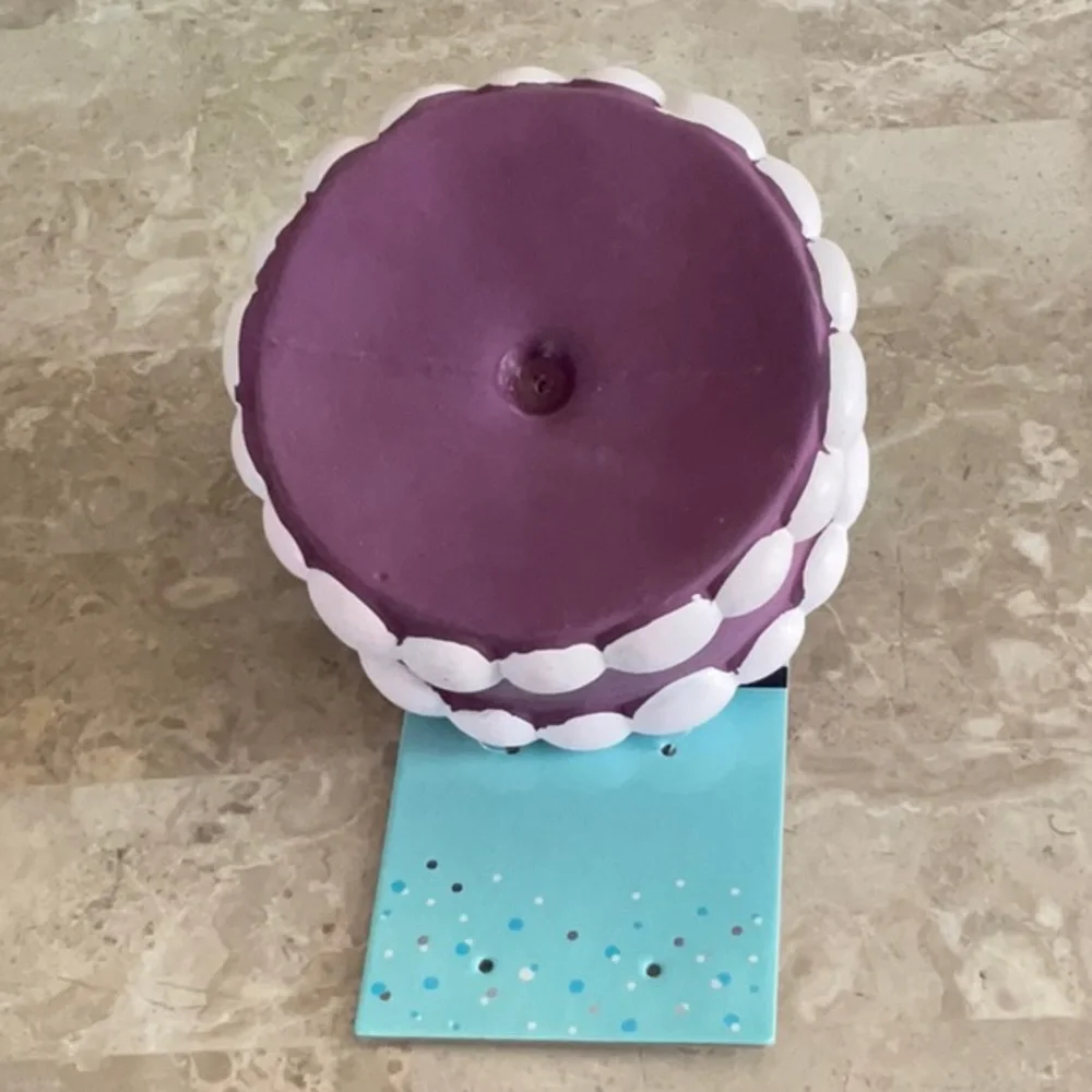 Large Birthday Cake Squeaky Toy For Dog